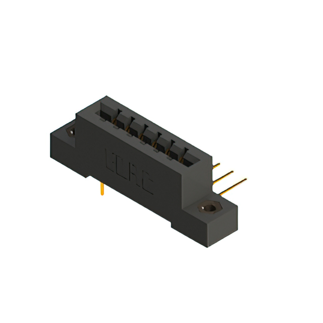 CONN EDGE DUAL FMALE 12POS 0.156