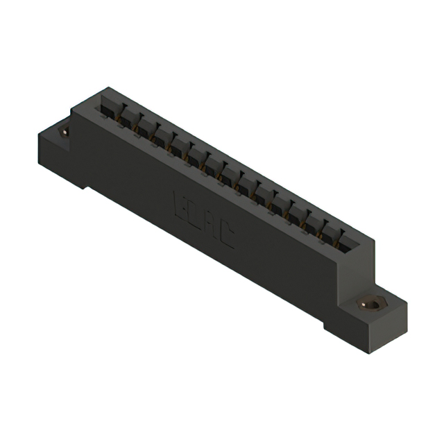 CONN EDGE SGL FMALE 14POS 0.156