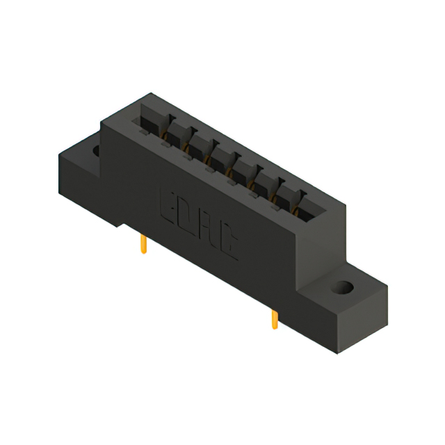 CONN EDGE DUAL FMALE 14POS 0.156