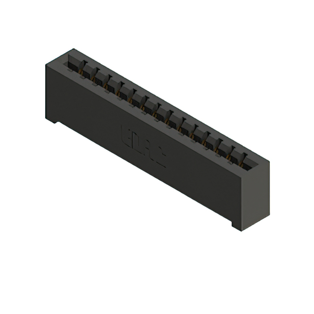 CONN EDGE SGL FMALE 14POS 0.156