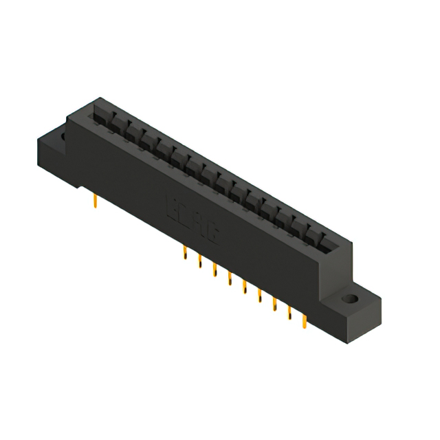 CONN EDGE SGL FMALE 15POS 0.156