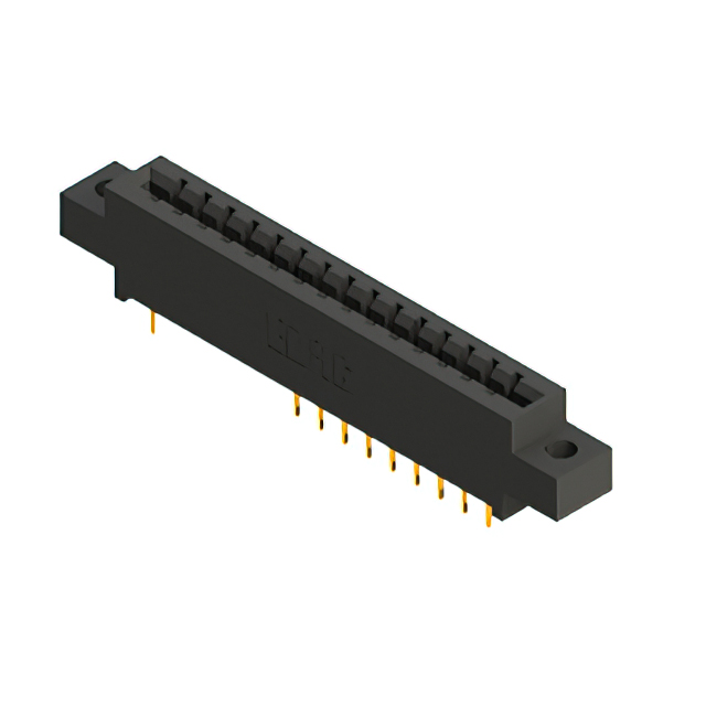 CONN EDGE SGL FMALE 15POS 0.156