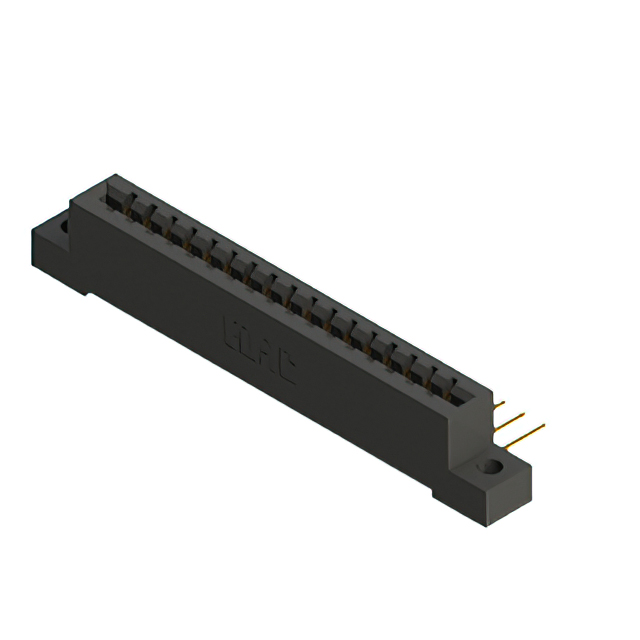 CONN EDGE SGL FMALE 17POS 0.156