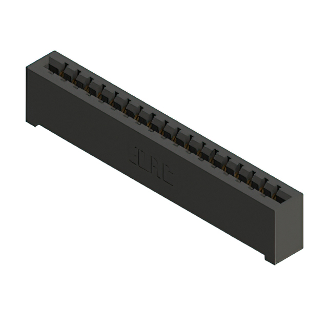 CONN EDGE SGL FMALE 18POS 0.156