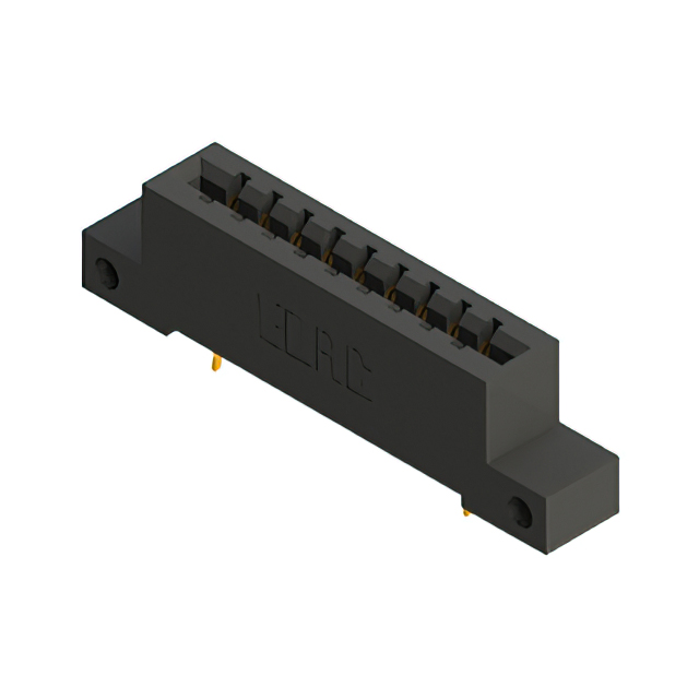 CONN EDGE DUAL FMALE 18POS 0.156