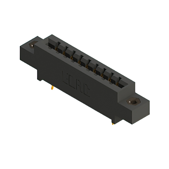 CONN EDGE DUAL FMALE 18POS 0.156