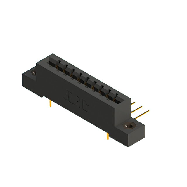 CONN EDGE DUAL FMALE 18POS 0.156