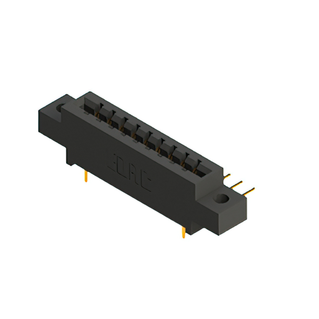 CONN EDGE DUAL FMALE 18POS 0.156
