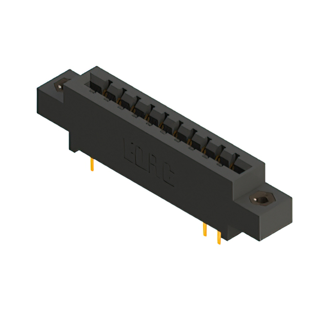 CONN EDGE DUAL FMALE 20POS 0.156