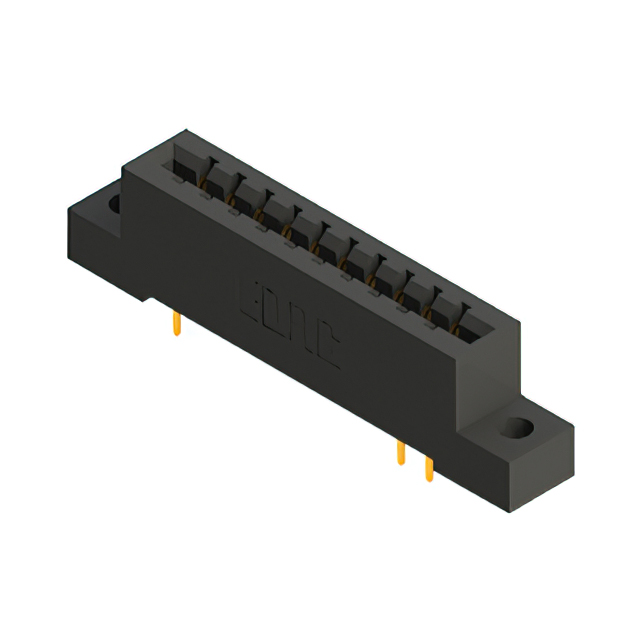 CONN EDGE DUAL FMALE 20POS 0.156