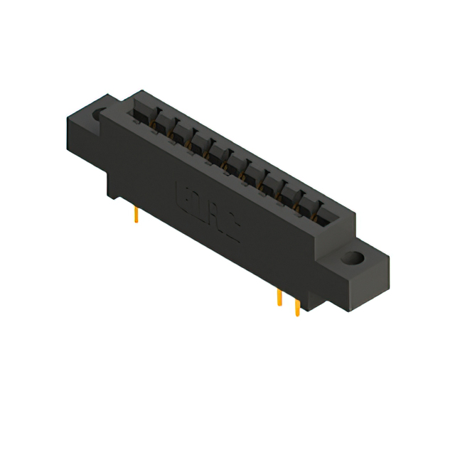 CONN EDGE DUAL FMALE 20POS 0.156