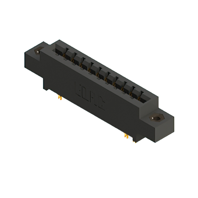 CONN EDGE DUAL FMALE 20POS 0.156