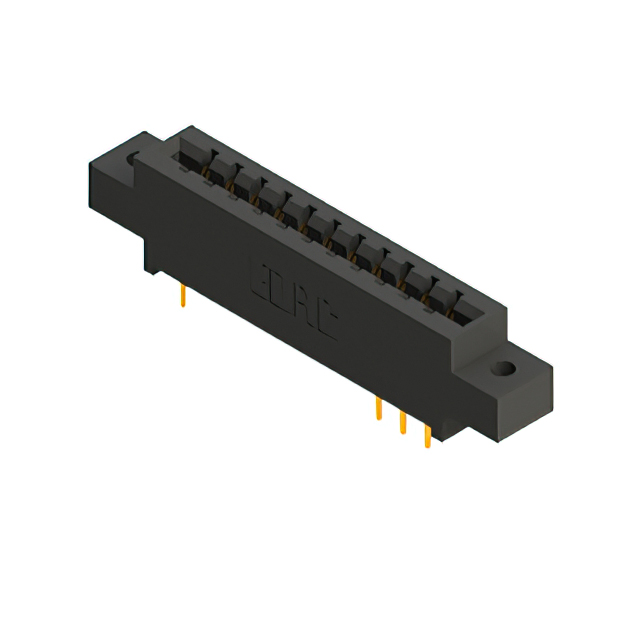 CONN EDGE DUAL FMALE 22POS 0.156