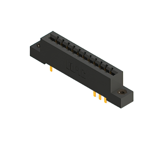 CONN EDGE DUAL FMALE 22POS 0.156