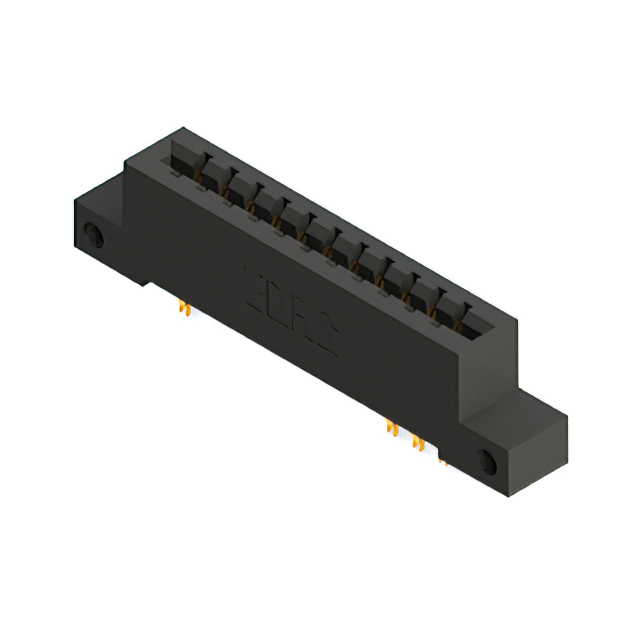 CONN EDGE DUAL FMALE 22POS 0.156