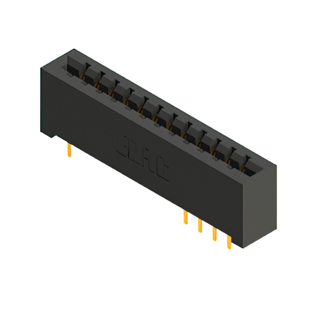 CONN EDGE DUAL FMALE 24POS 0.156