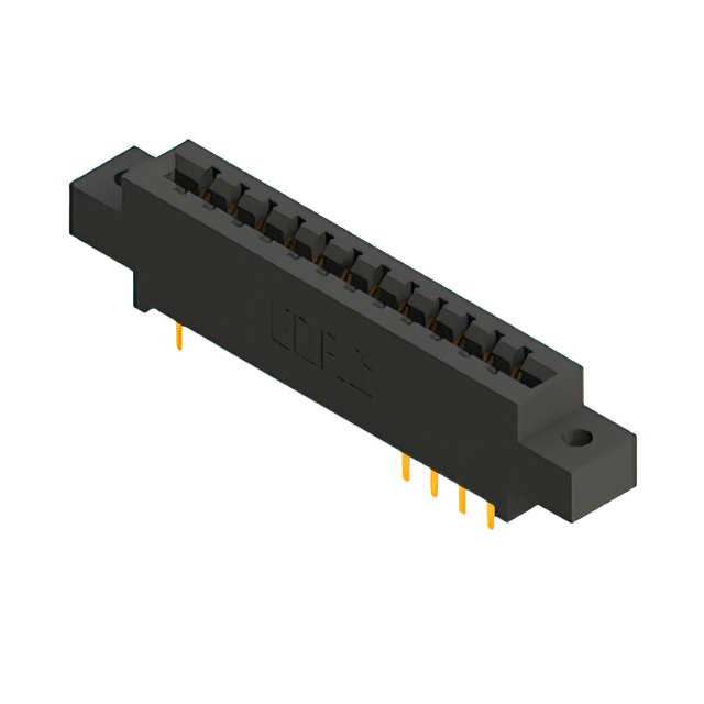 CONN EDGE DUAL FMALE 24POS 0.156