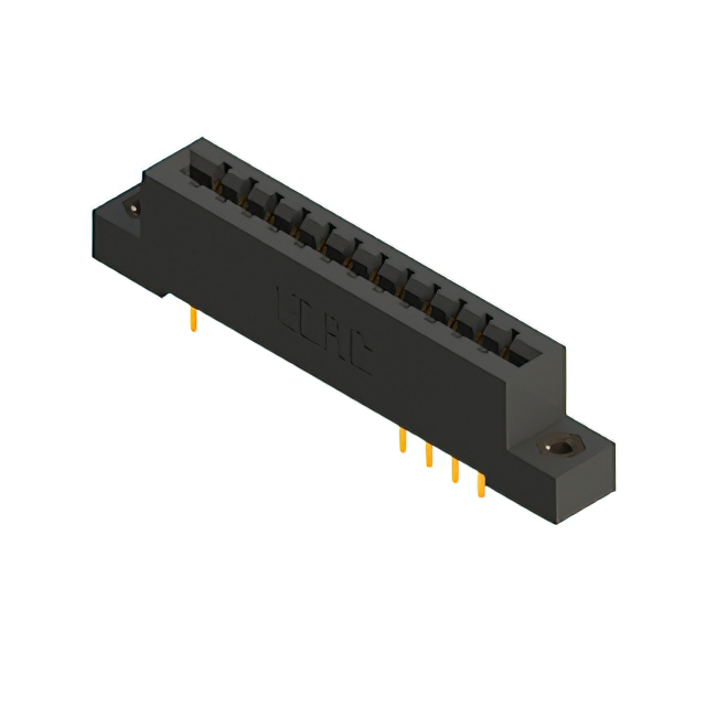 CONN EDGE DUAL FMALE 24POS 0.156