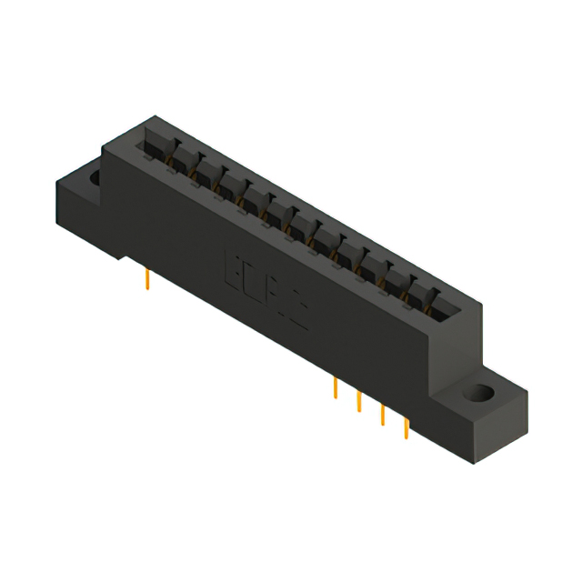 CONN EDGE DUAL FMALE 24POS 0.156