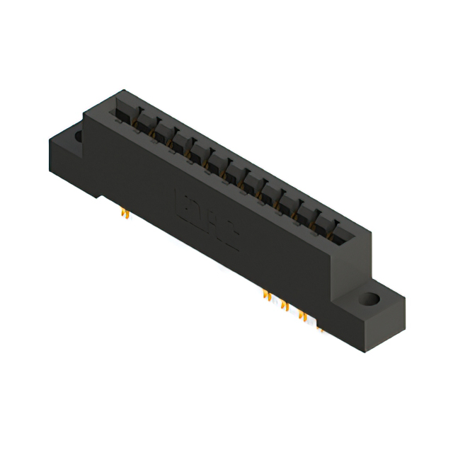CONN EDGE DUAL FMALE 24POS 0.156