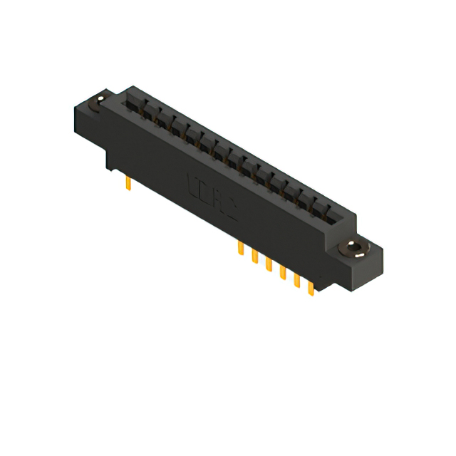 CONN EDGE DUAL FMALE 28POS 0.156