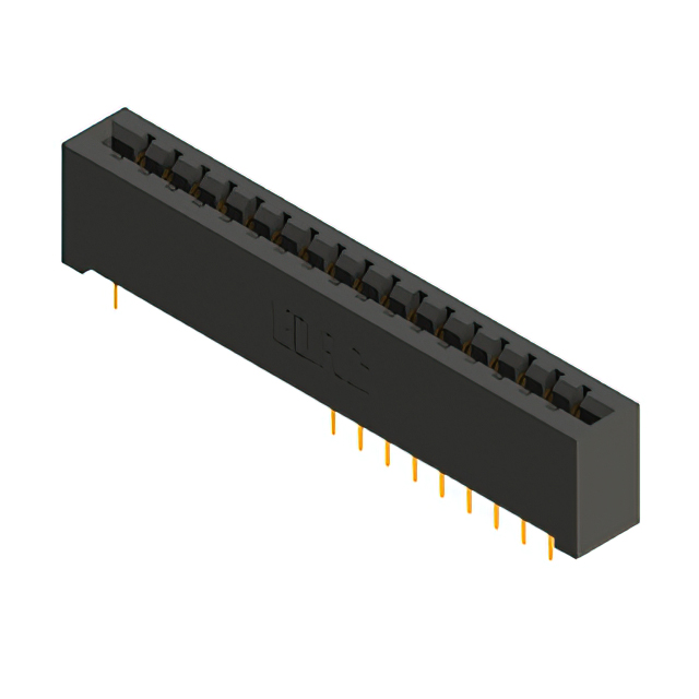 CONN EDGE DUAL FMALE 34POS 0.156