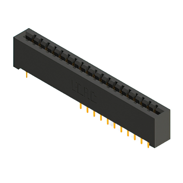 CONN EDGE DUAL FMALE 38POS 0.156
