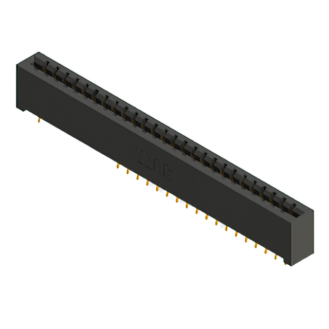 CONN EDGE DUAL FMALE 52POS 0.156