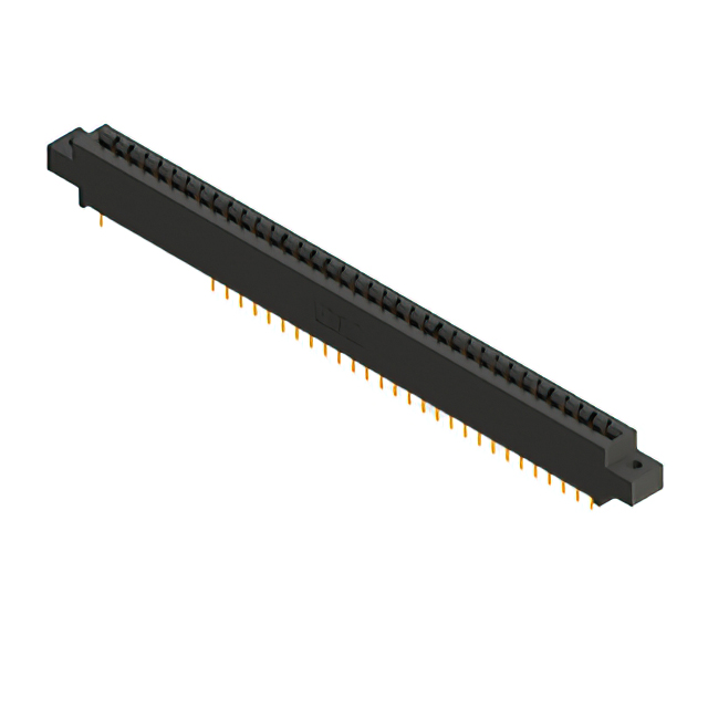 CONN EDGE DUAL FMALE 72POS 0.156