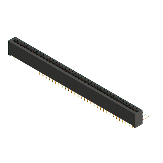 CONN EDGE DUAL FMALE 76POS 0.156