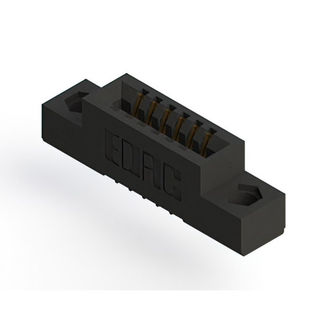 CONN EDGE SINGLE FML 6POS 0.100