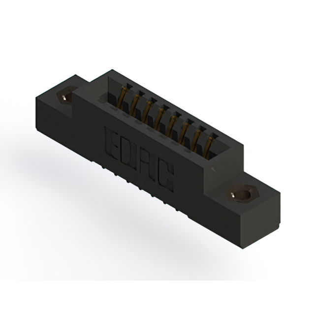 CONN EDGE SINGLE FML 8POS 0.100