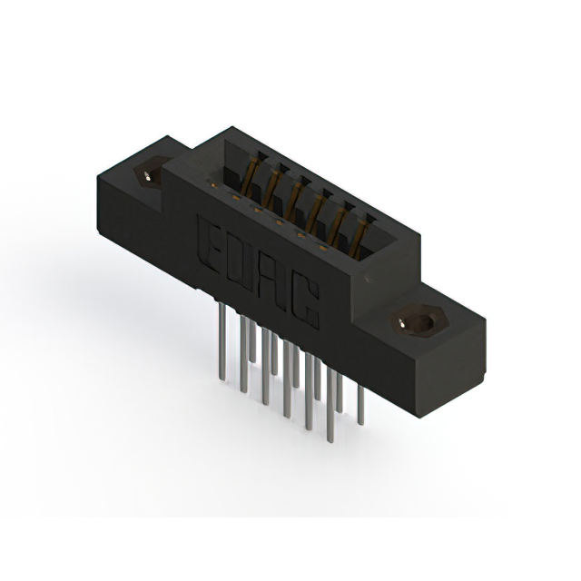 CONN EDGE DUAL FMALE 12POS 0.100