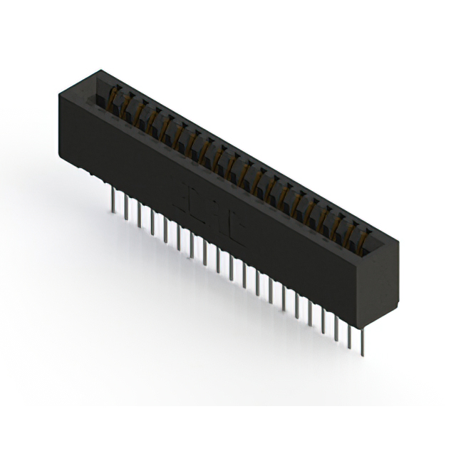 CONN EDGE SINGLE FML 20POS 0.100