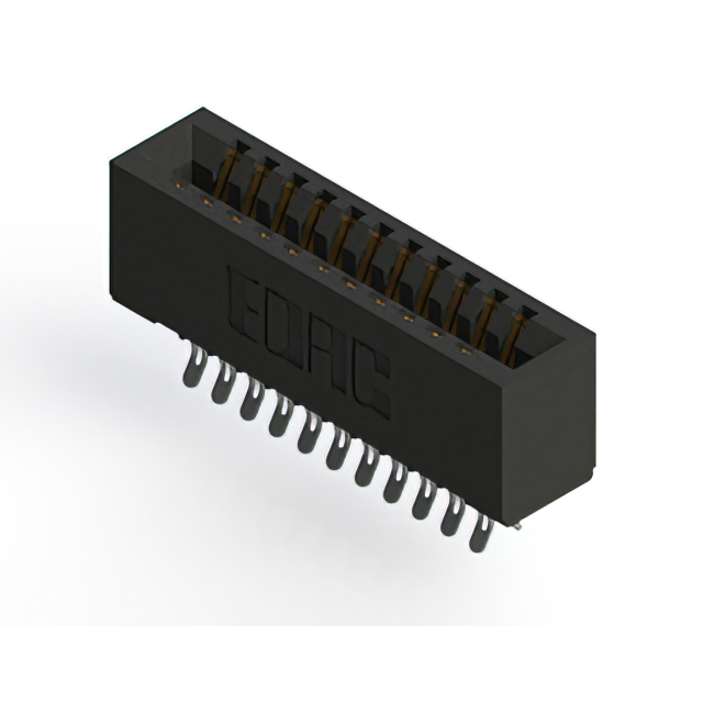 CONN EDGE DUAL FMALE 22POS 0.100