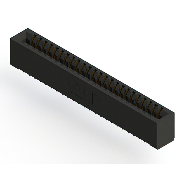 CONN EDGE SINGLE FML 24POS 0.100