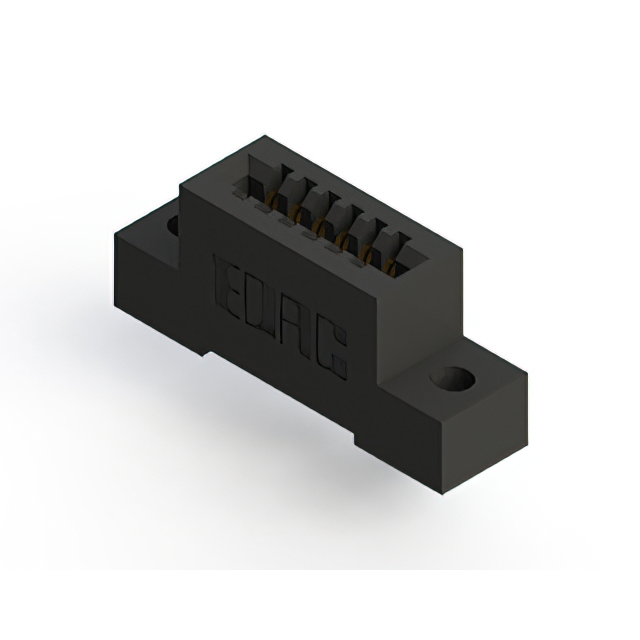 CONN EDGE SINGLE FML 6POS 0.100