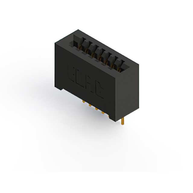 CONN EDGE SINGLE FML 7POS 0.100