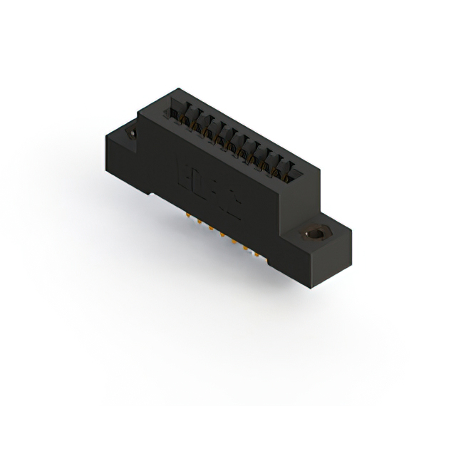 CONN EDGE SINGLE FML 10POS 0.100