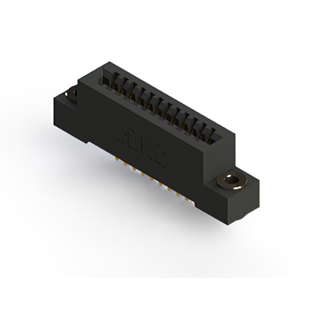 CONN EDGE SINGLE FML 12POS 0.100