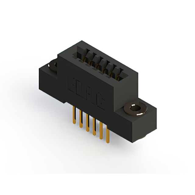 CONN EDGE DUAL FMALE 12POS 0.100