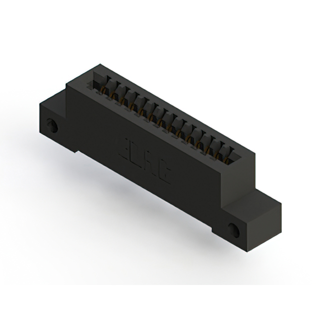 CONN EDGE SINGLE FML 14POS 0.100