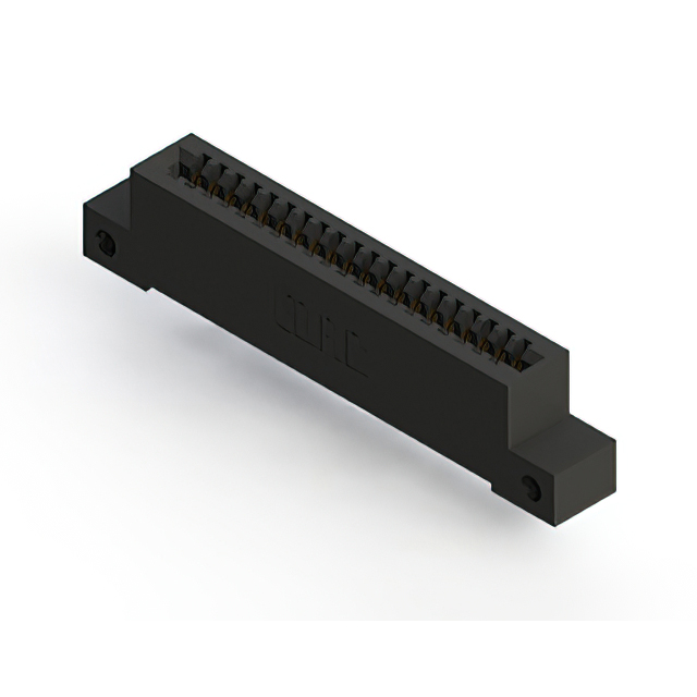 CONN EDGE SINGLE FML 20POS 0.100