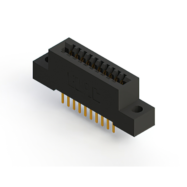 CONN EDGE DUAL FMALE 20POS 0.100