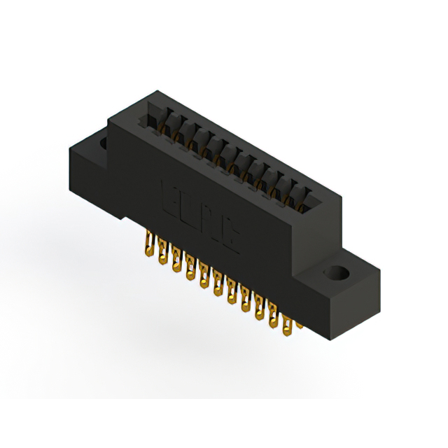 CONN EDGE DUAL FMALE 22POS 0.100