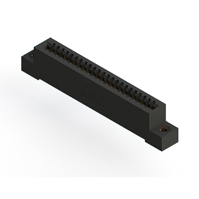 CONN EDGE SINGLE FML 23POS 0.100