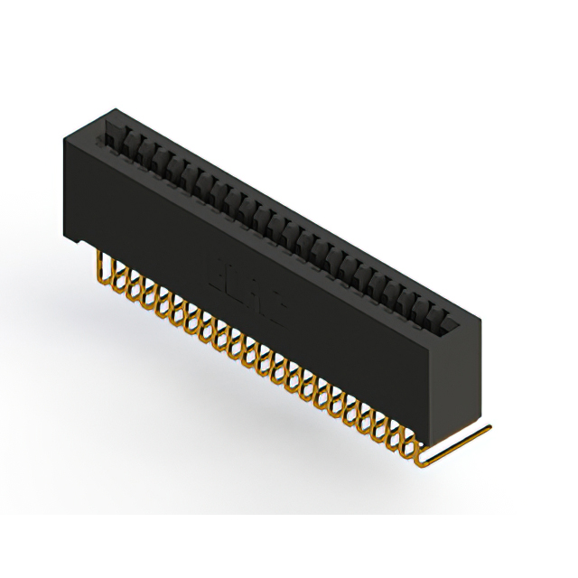 CONN EDGE SINGLE FML 23POS 0.100