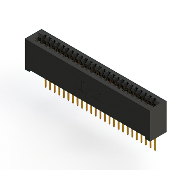 CONN EDGE SINGLE FML 25POS 0.100