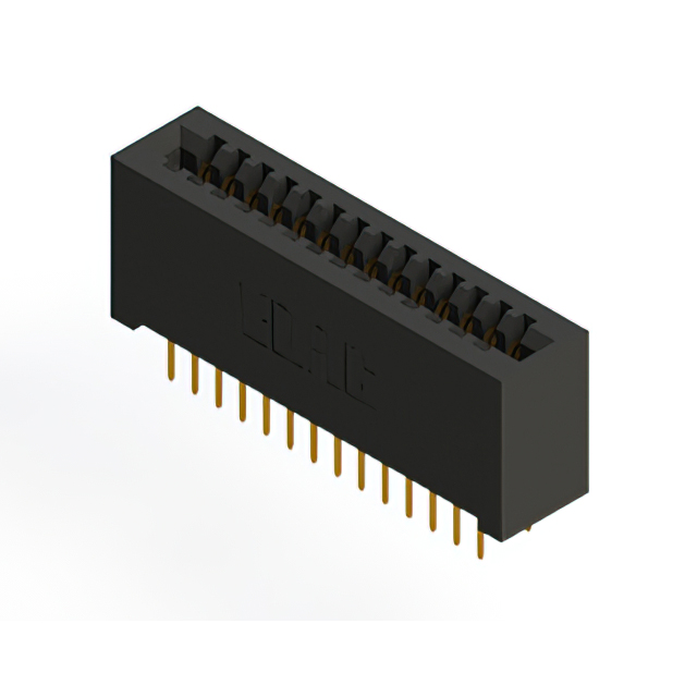 CONN EDGE DUAL FMALE 28POS 0.100