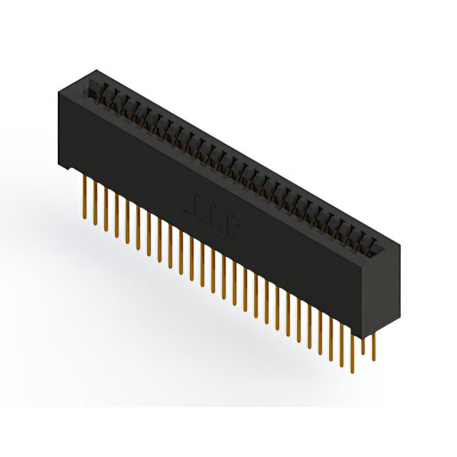CONN EDGE DUAL FMALE 52POS 0.100